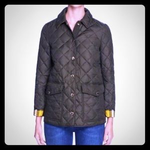Burberry Quilted Jacket - Size Large